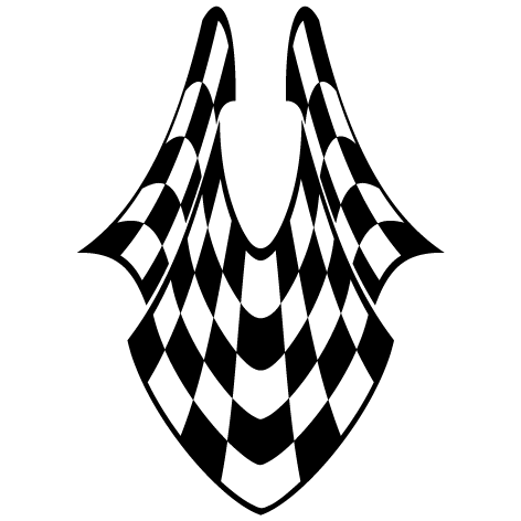 Sticker damier : SD24